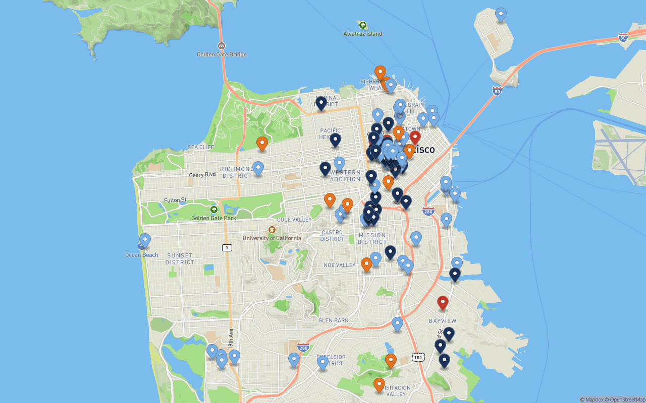 Incident activity heatmap by hour and day