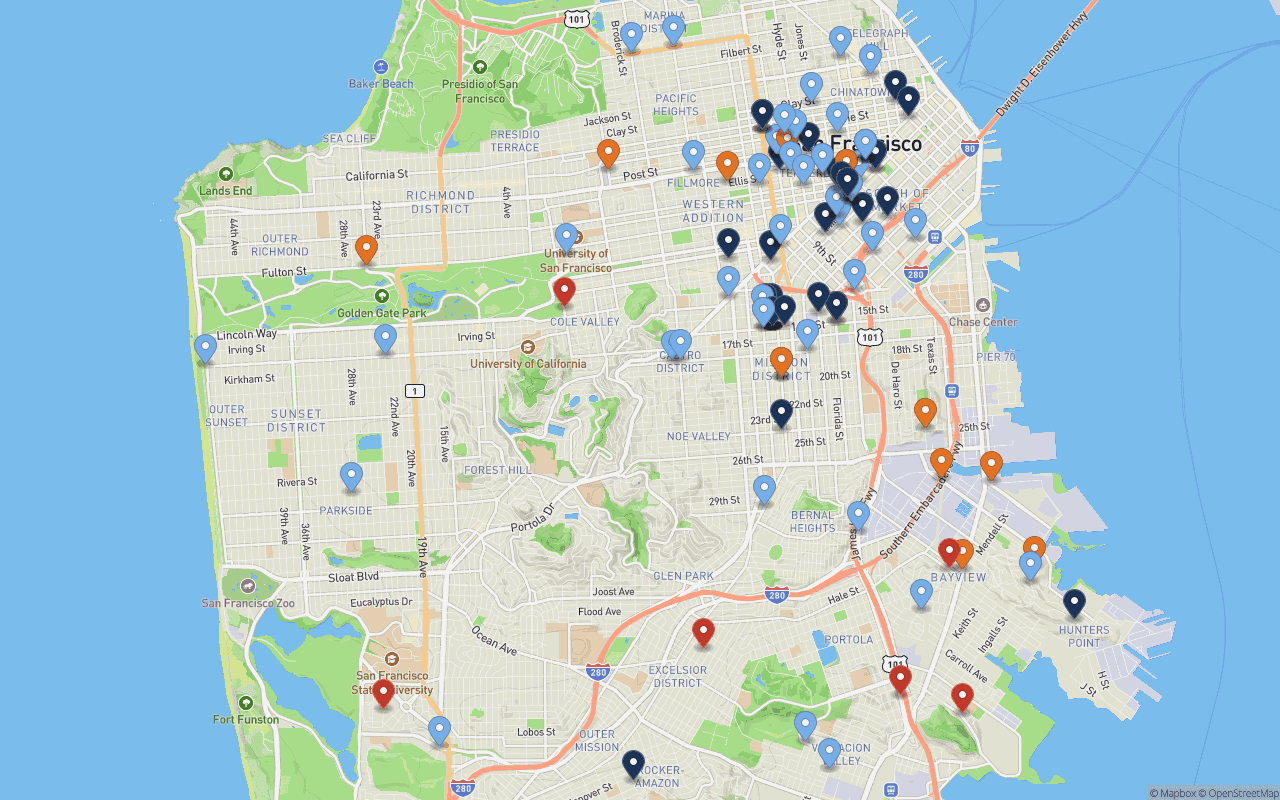 Incident activity heatmap by hour and day