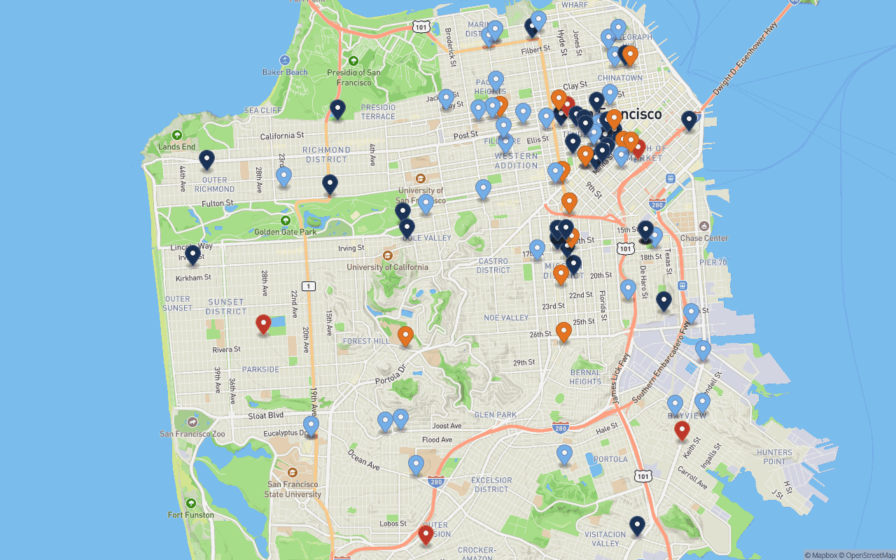 Incident activity heatmap by hour and day