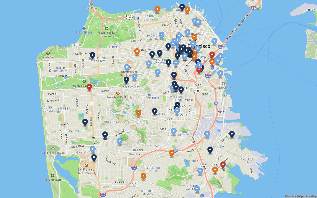 Incident activity heatmap by hour and day