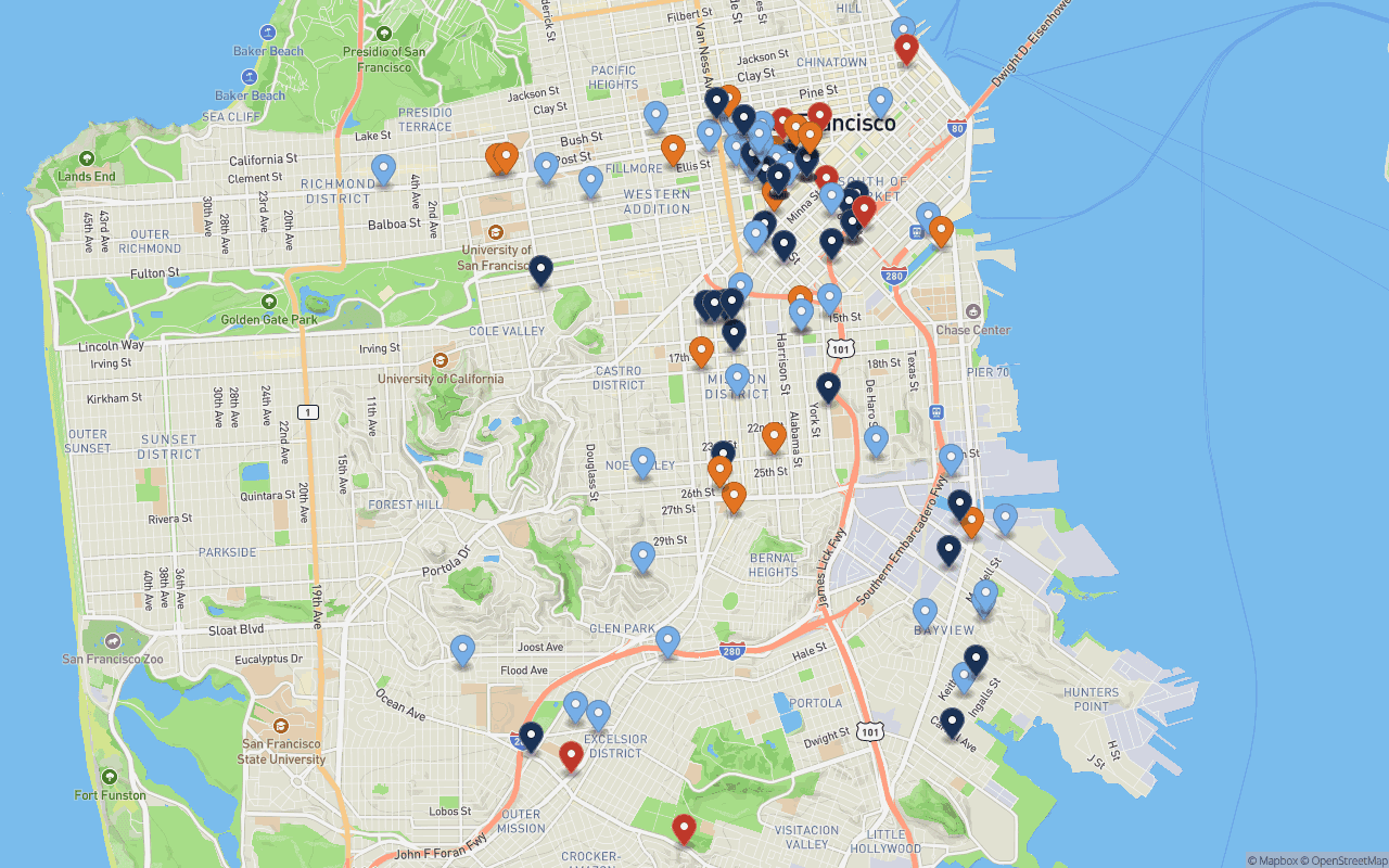 Incident activity heatmap by hour and day
