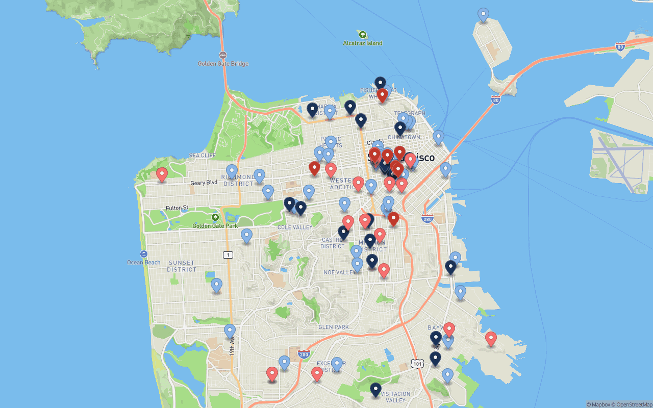 Incident activity heatmap by hour and day